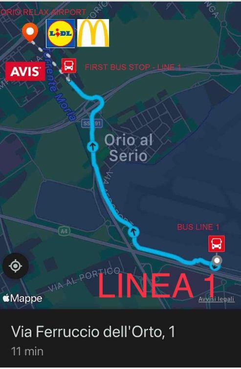 Orio Easy Relax 24H Airport 2 - Top Appartment Μπέργκαμο Εξωτερικό φωτογραφία